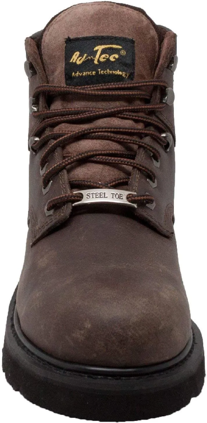 Ad Tec Men's 6 Inch Steel Toe 9328-m Work Boot