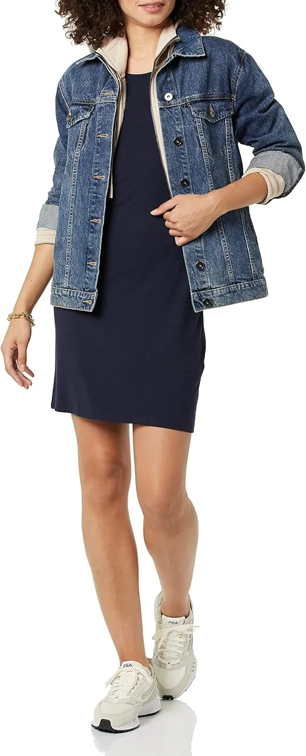Amazon Essentials Women's Lightweight Jersey Slim-Fit Tank Mini Dress (Previously Daily Ritual)