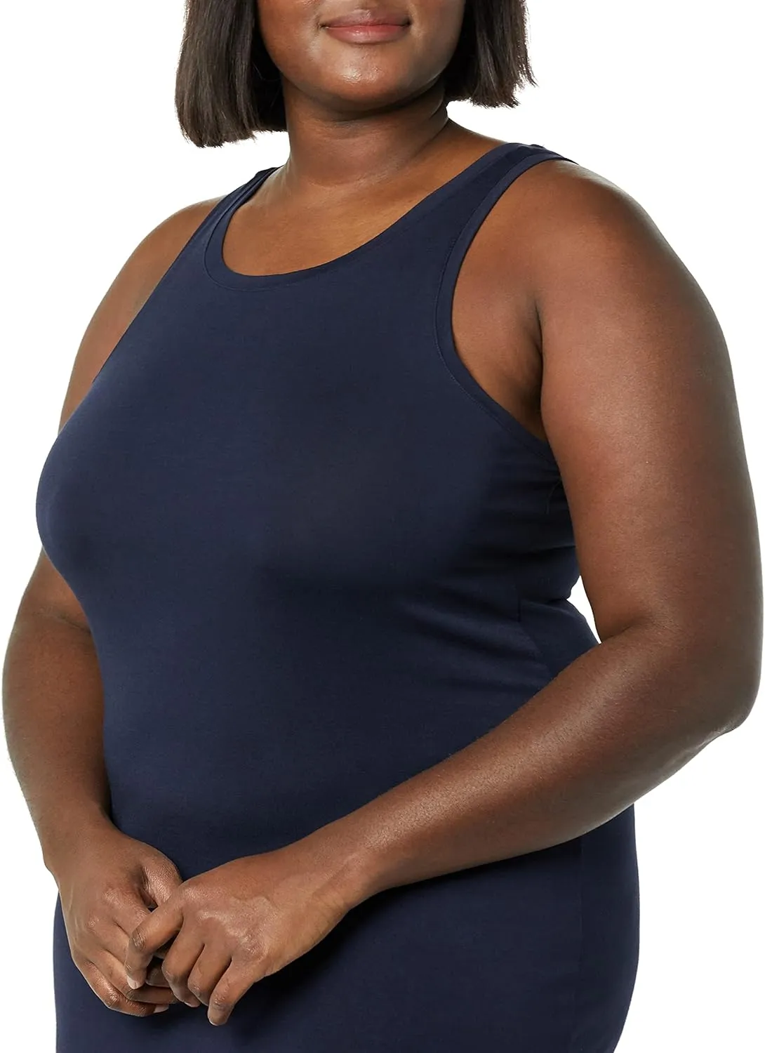 Amazon Essentials Women's Lightweight Jersey Slim-Fit Tank Mini Dress (Previously Daily Ritual)