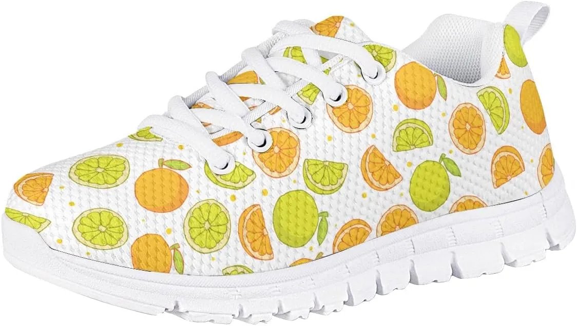 AmzPrint Tiger Print Non Slip Lace-Up Toddler Girl Sneakers Flat Lightweight Casual Running Walking Sneakers Red Size 10
