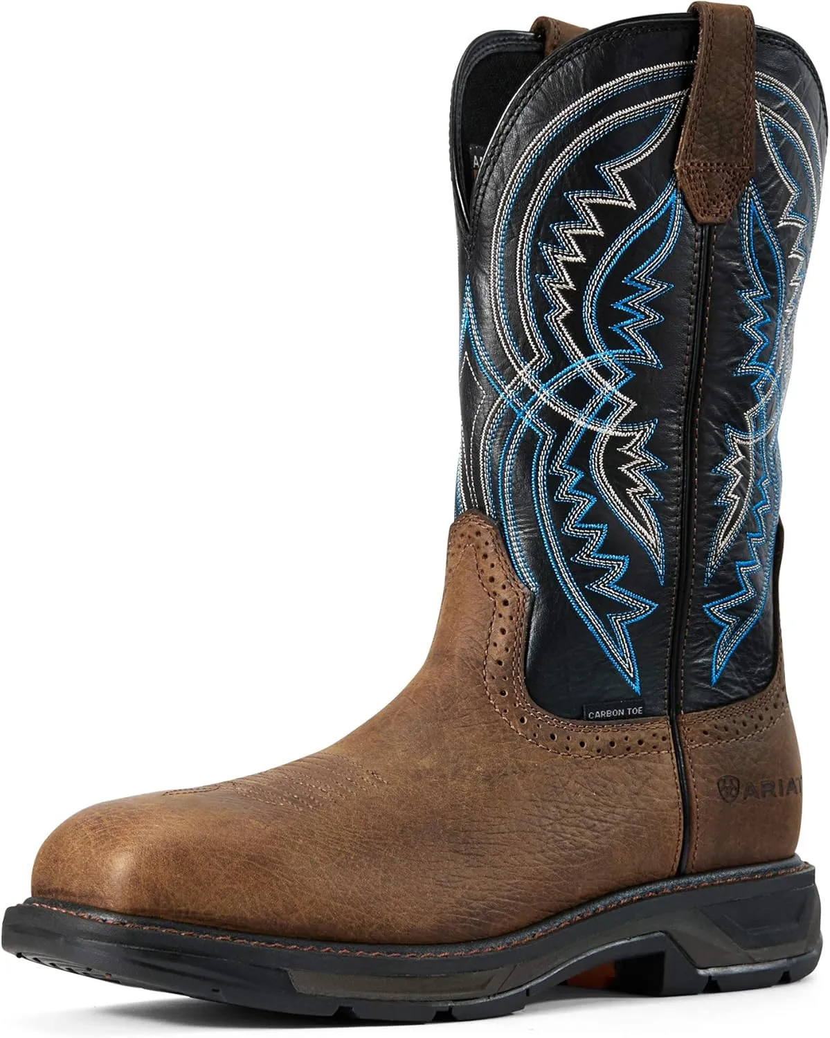 Ariat Men's WorkHog XT Wide Square Toe Waterproof Carbon Toe Work Boot