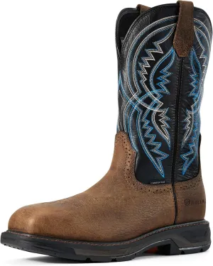 Ariat Men's WorkHog XT Wide Square Toe Waterproof Carbon Toe Work Boot