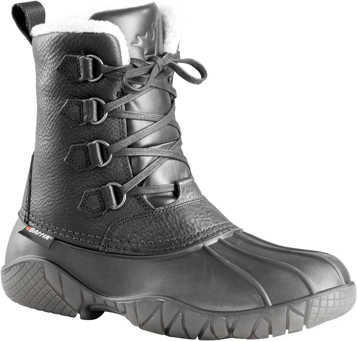 Baffin Yellowknife Men's Boots, Low-calf Height, for Winter and Snow, Snowshoe compatible, Made in Canada