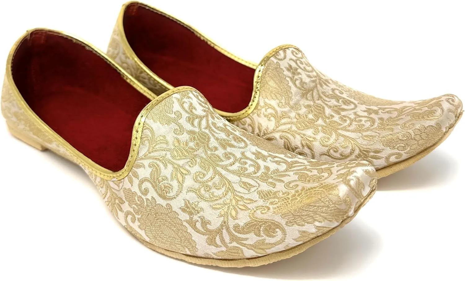 BombayFlow SRK Punjabi Jutti Indian Flats Handmade Shoe - Khussa Shoes, Indian Wedding, Sherwani, Kurta, Mojari Shoe