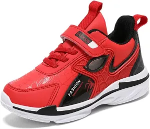 Boys' and Girls' Tennis Shoes Running Athletic Sneakers Waterproof Soft Lightweight Breathable Sneakers for Little and Big Kids
