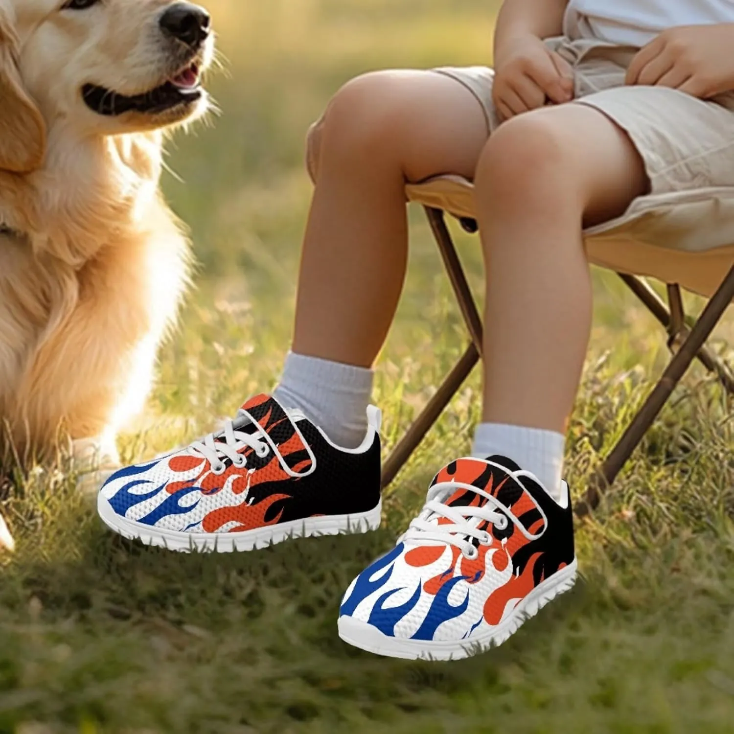 Boys School Running Shoes Little Kids Sport Slip On Shoes Cool Sneakers