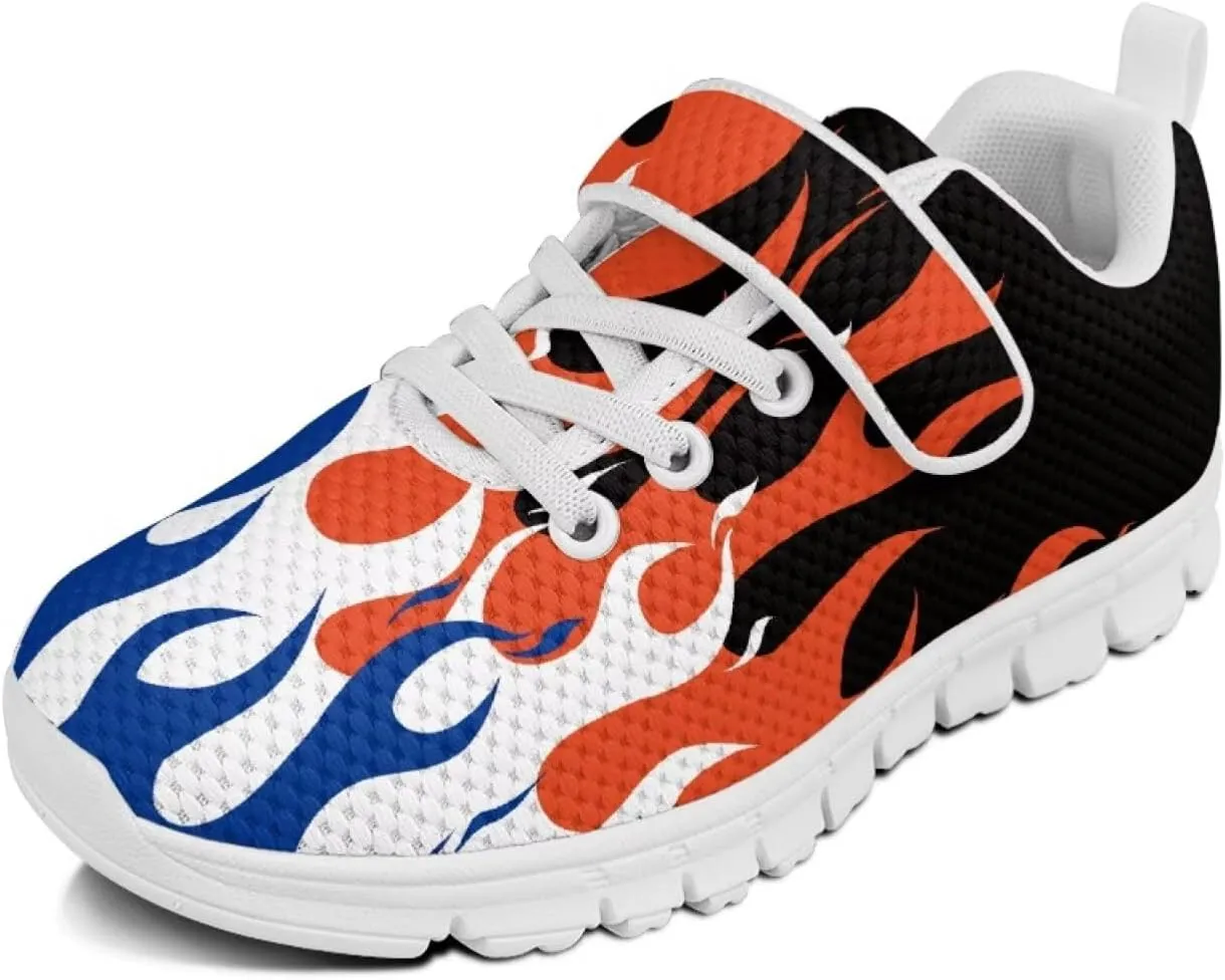 Boys School Running Shoes Little Kids Sport Slip On Shoes Cool Sneakers