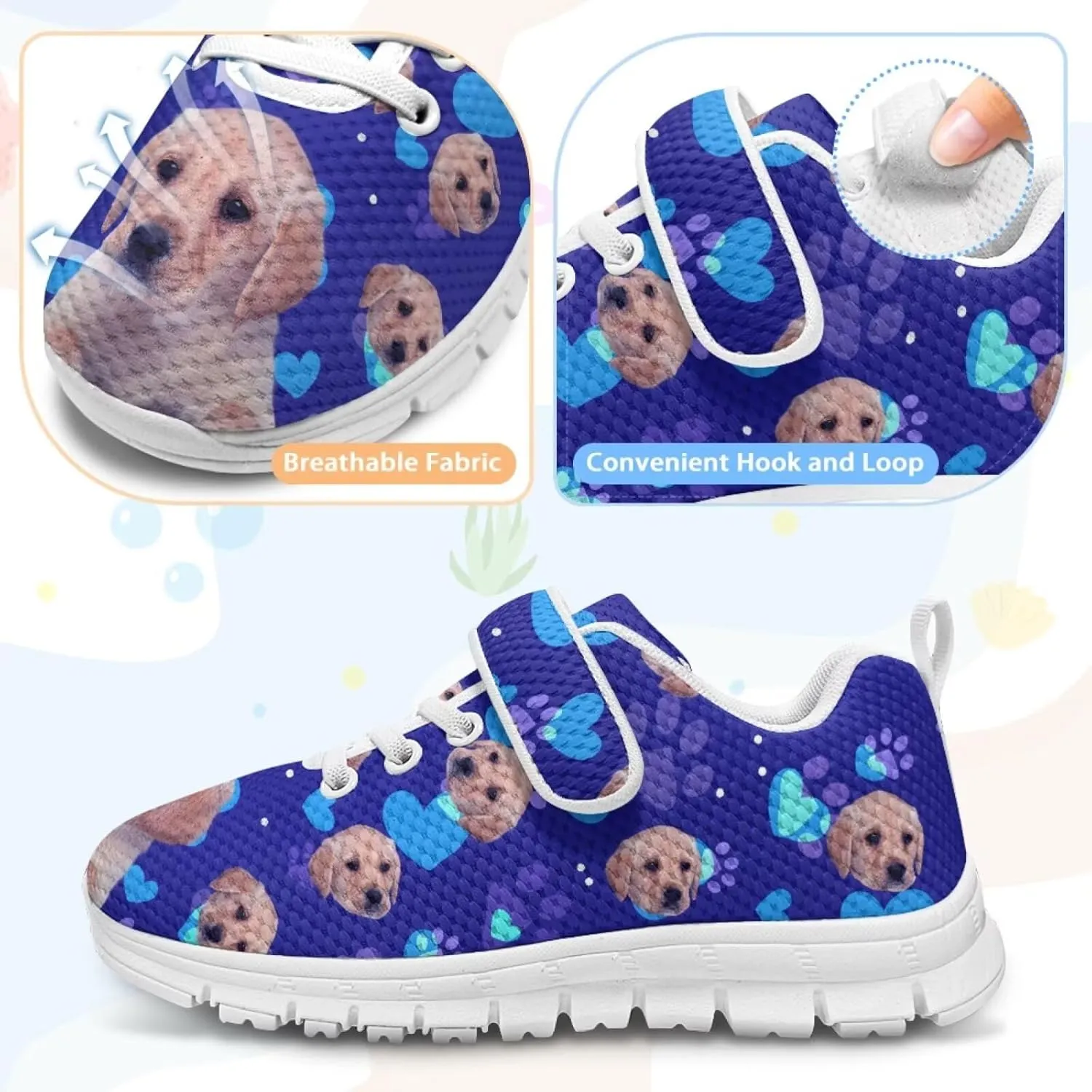 Boys School Running Shoes Little Kids Sport Slip On Shoes Cool Sneakers