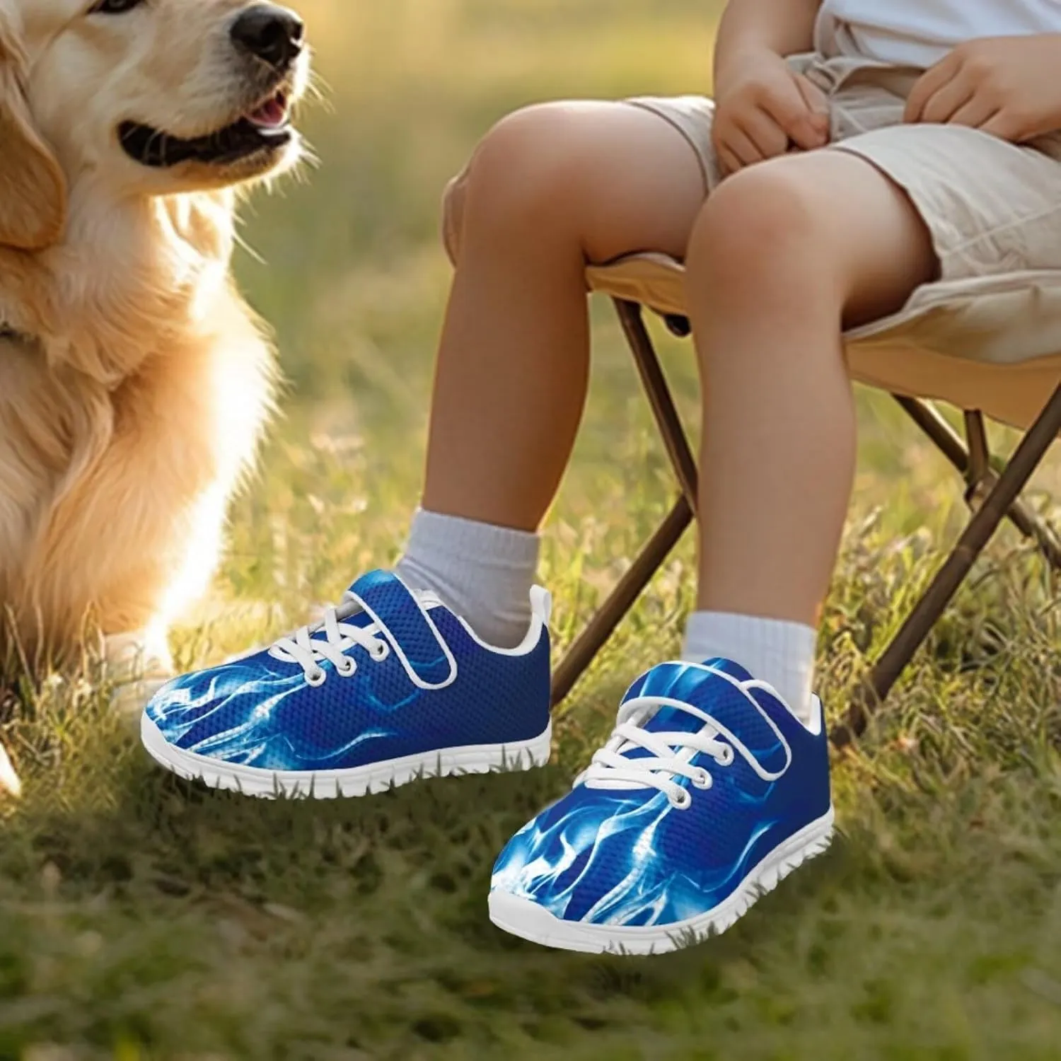 Boys School Running Shoes Little Kids Sport Slip On Shoes Cool Sneakers
