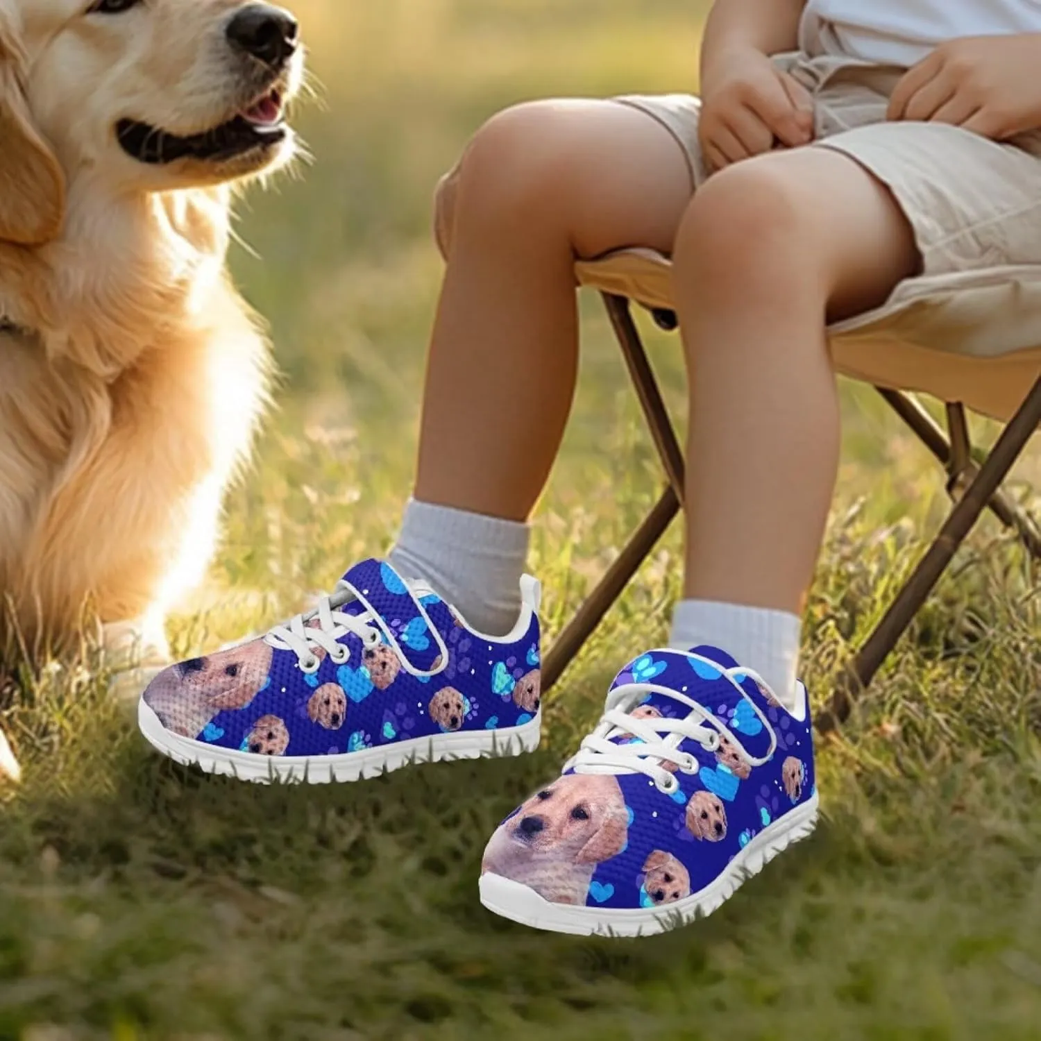 Boys School Running Shoes Little Kids Sport Slip On Shoes Cool Sneakers