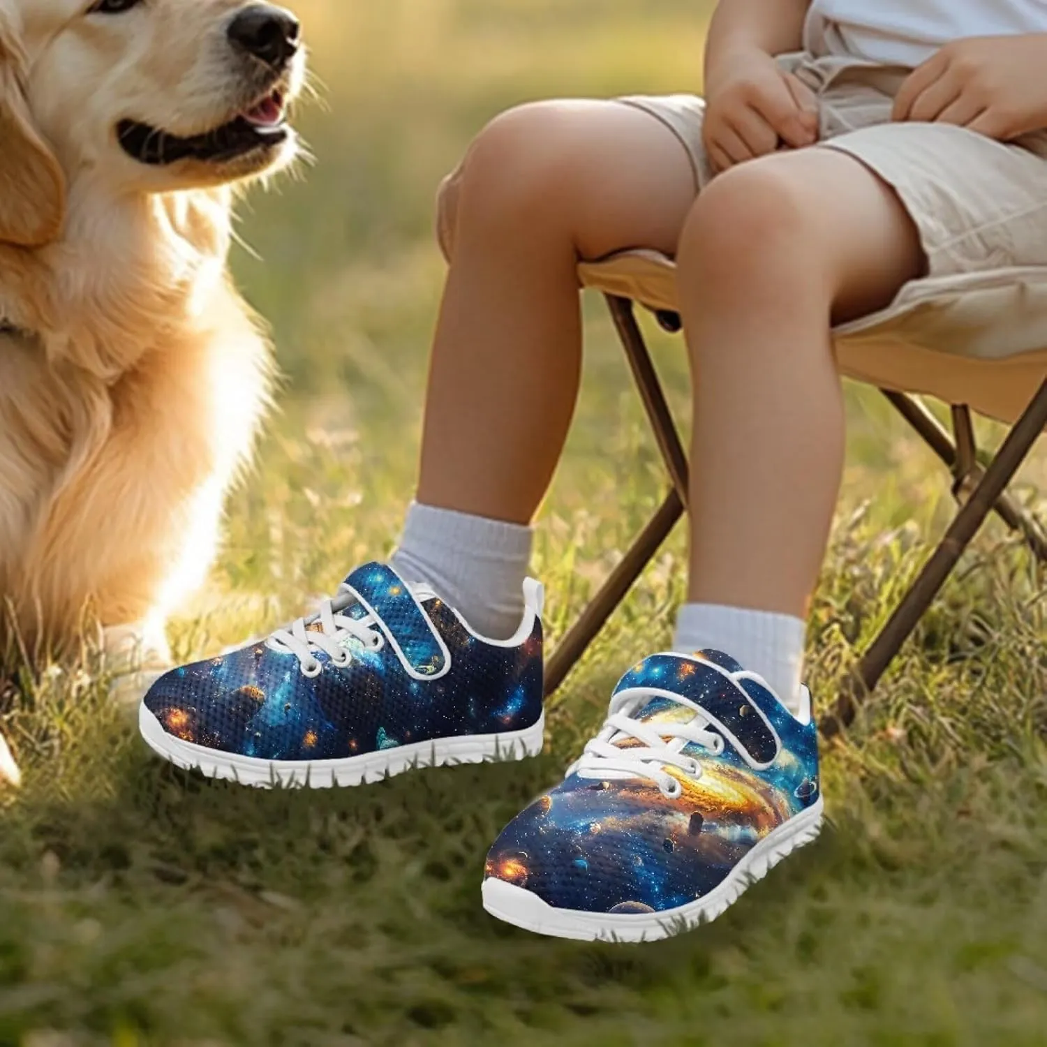 Boys School Running Shoes Little Kids Sport Slip On Shoes Cool Sneakers