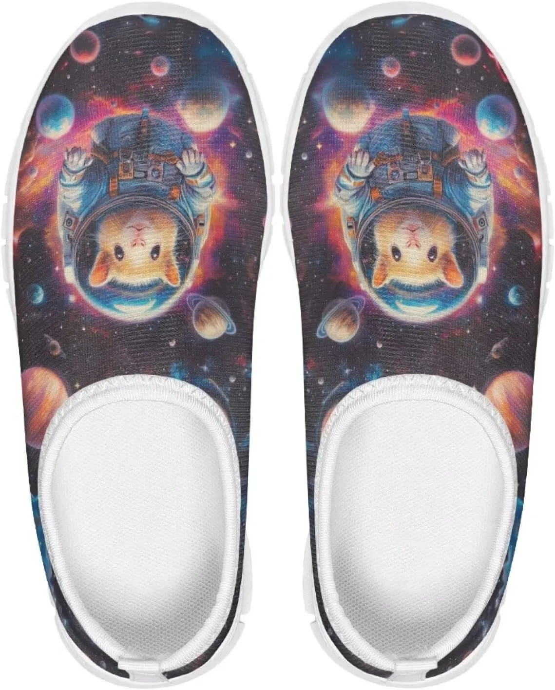 Boys Slip On Sneakers Cool Galaxy Themed Tennis Shoes Running Shoes