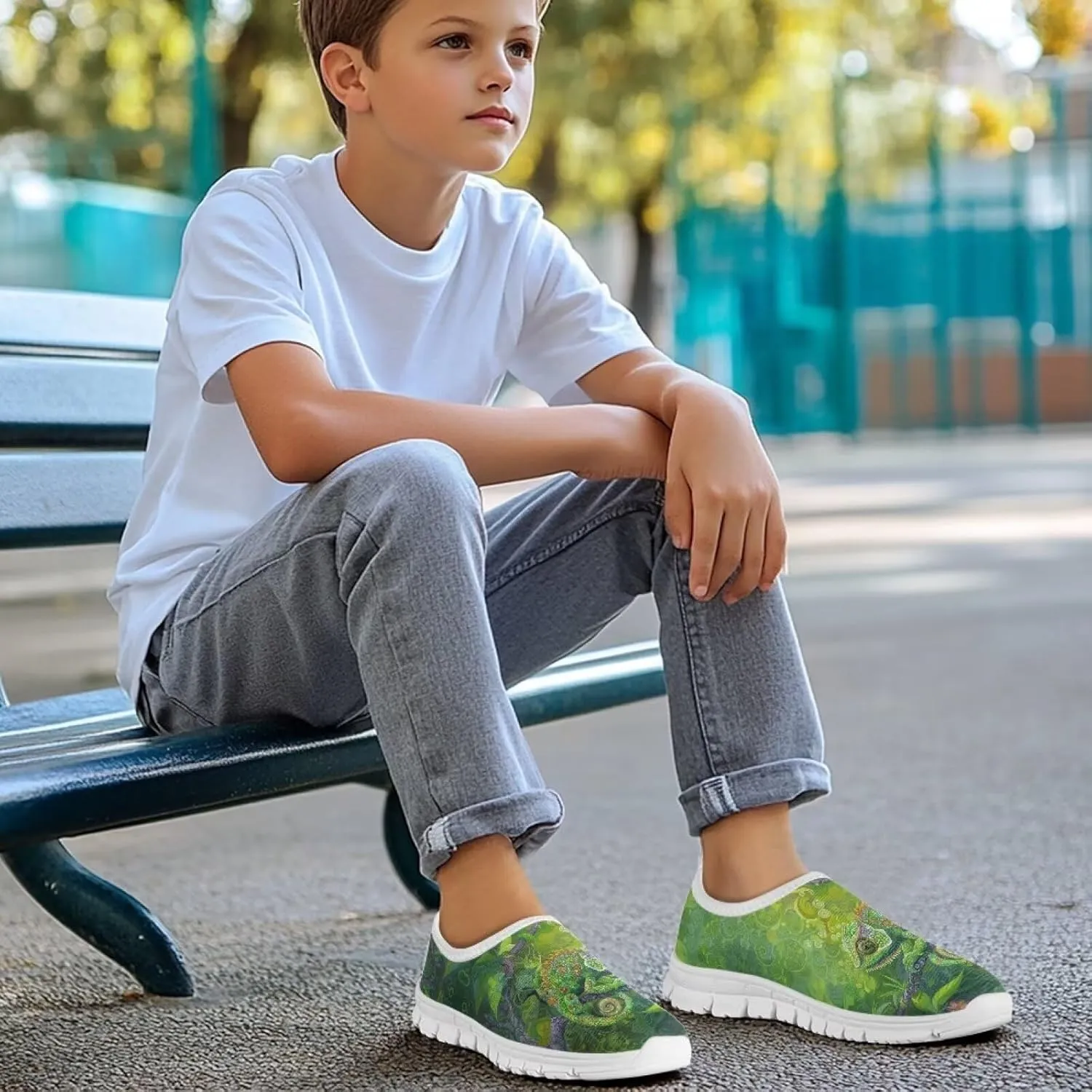 Boys Slip On Sneakers Little Kid Big Kid Cool Gym Tennis Athletic Shoes
