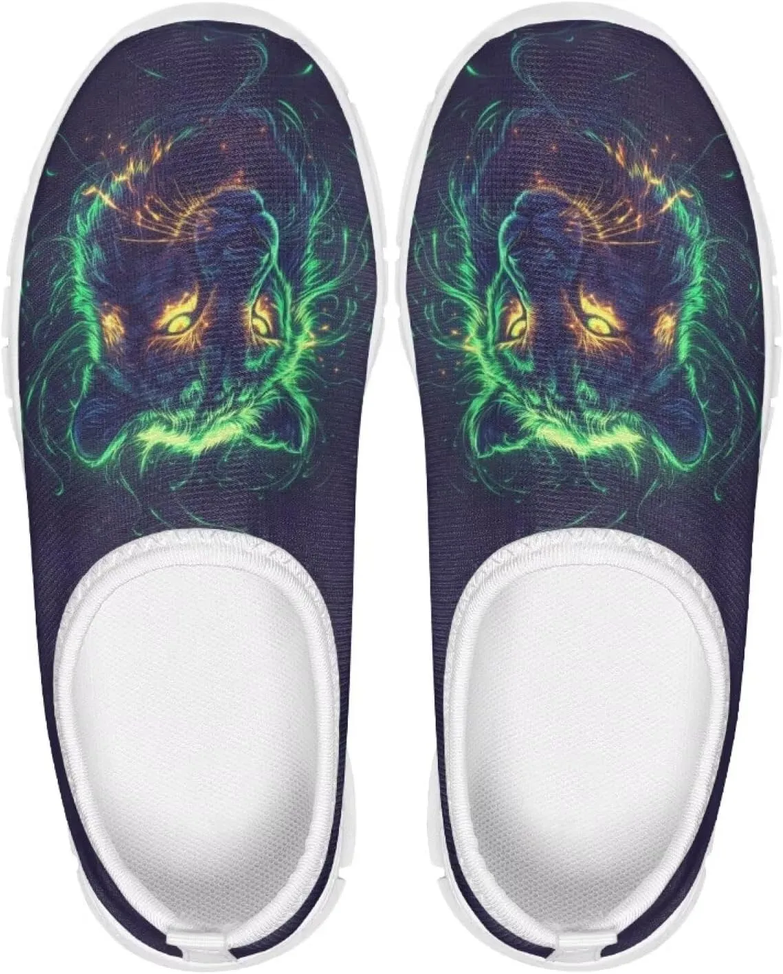 Boys Tennis Shoes Little Kids Slip On Shoes Cool Glowing Animal Shoes