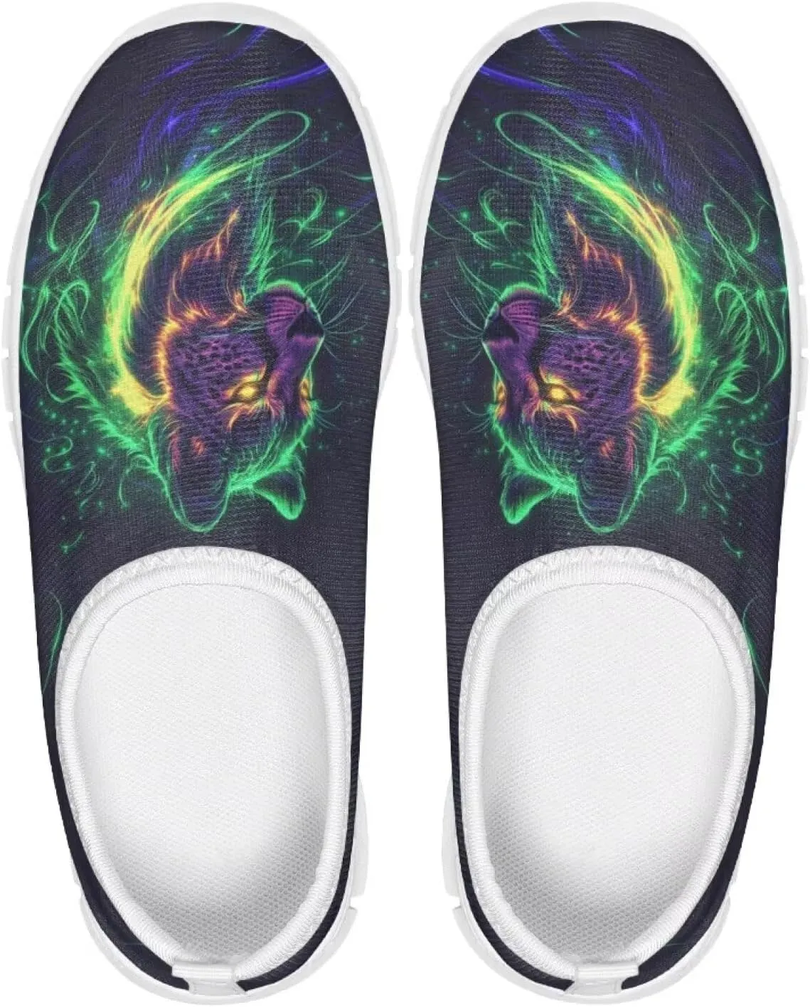 Boys Tennis Shoes Little Kids Slip On Shoes Cool Glowing Animal Shoes