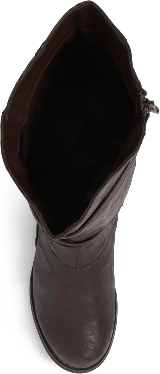 Brinley Co Women's Olive Riding Boot