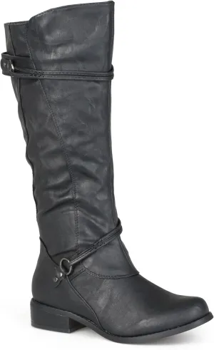 Brinley Co Women's Olive Riding Boot