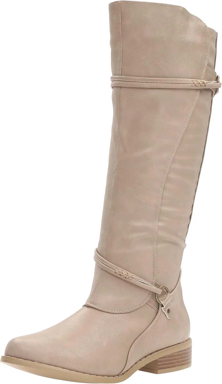 Brinley Co Women's Olive Riding Boot