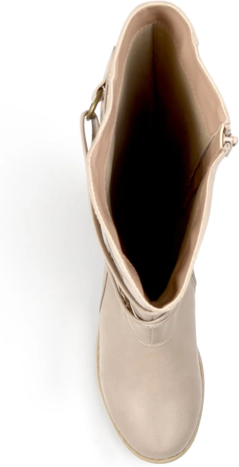 Brinley Co Women's Olive Riding Boot