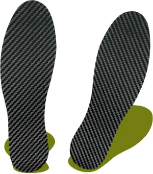 Carbon Fiber Insole(1 Pair), Carbon Fiber Foot Plate for Hallux Rigidus, Limitus, Turf Toe, Arthritis, Fractures, Rigid Sole Shoe Insert for Sports, Hiking, Trekking, Alternative to Post Op Shoe,255mm