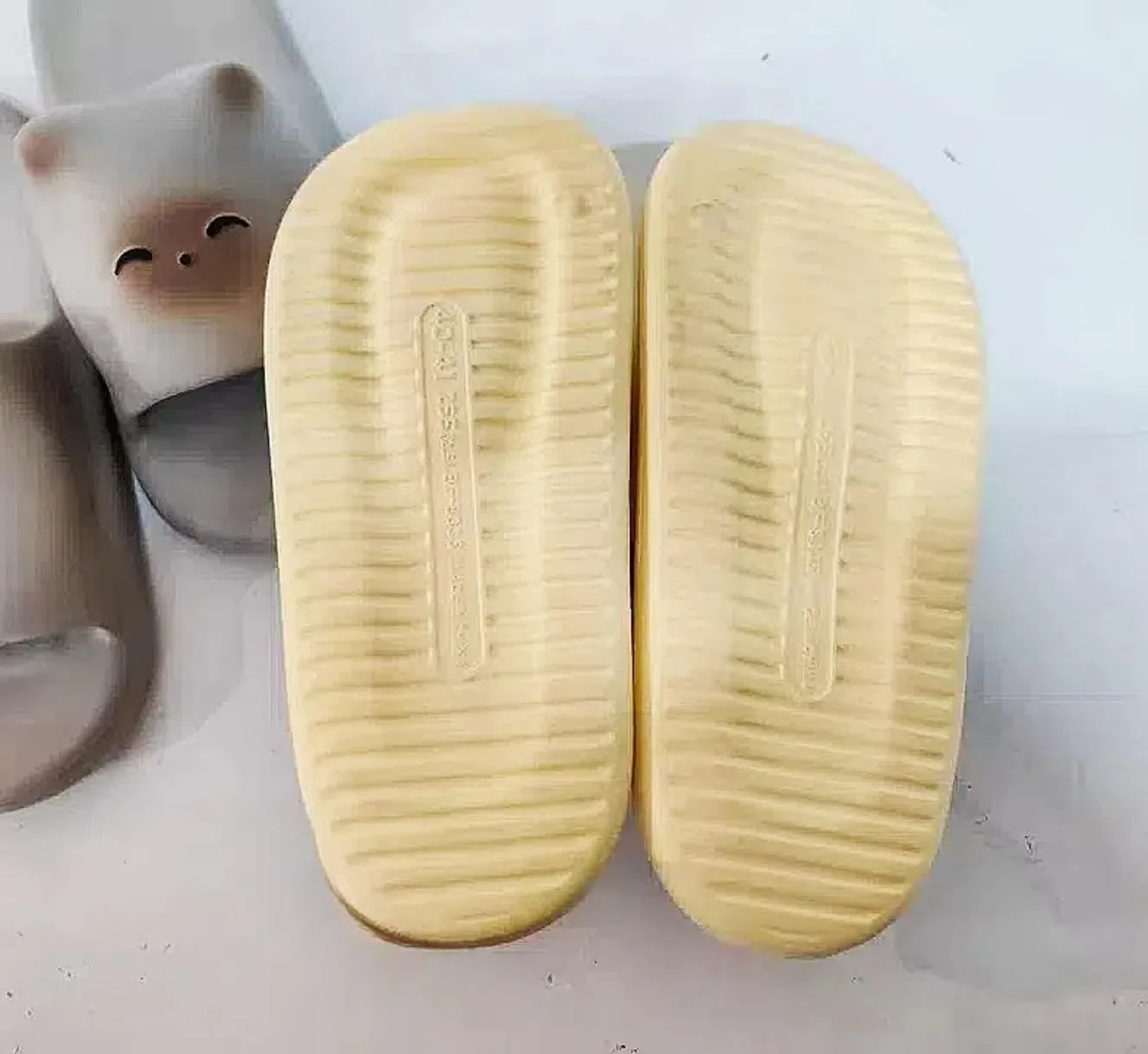 Cat Slippers Women Cute Kitty Slides Soft Sole Kawaii Quick Drying Preppy Shower Bathroom Outdoor Men