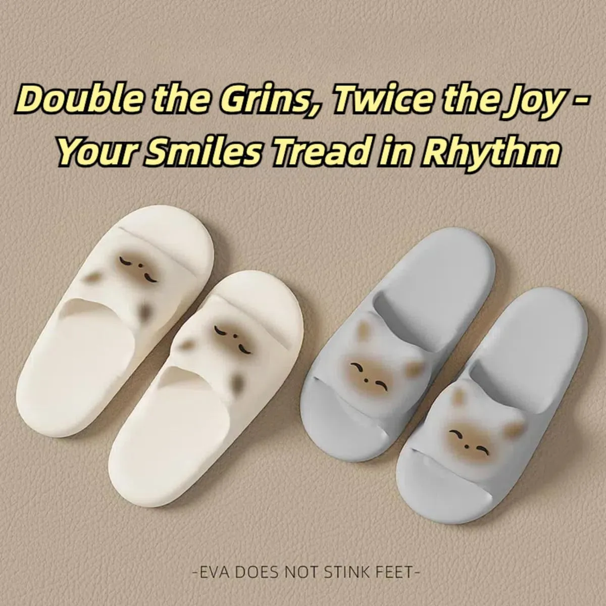 Cat Slippers Women Cute Kitty Slides Soft Sole Kawaii Quick Drying Preppy Shower Bathroom Outdoor Men