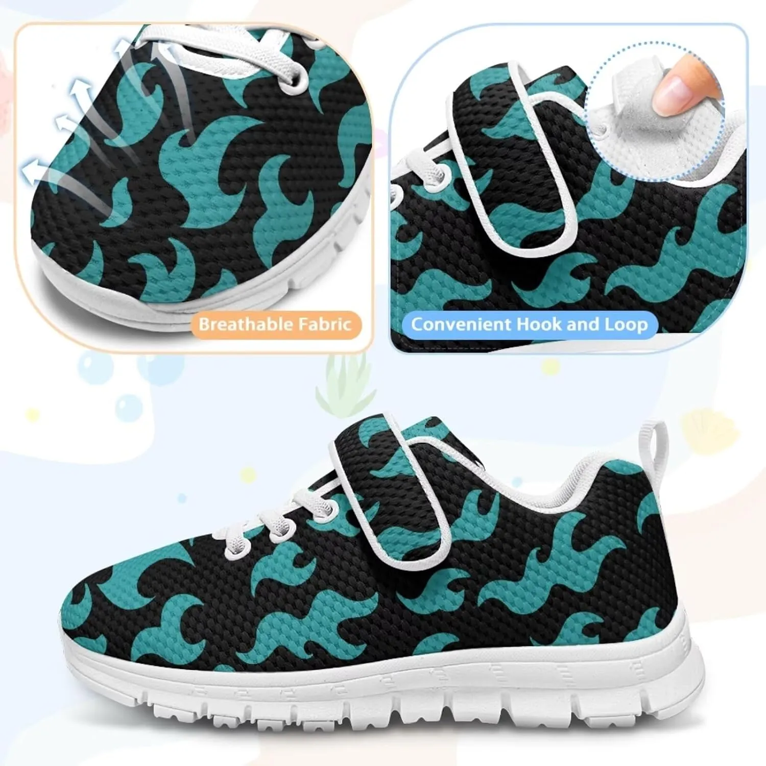 Comfortable Boys Running Shoes Cool School Shoes for Kids Athletic Shoes