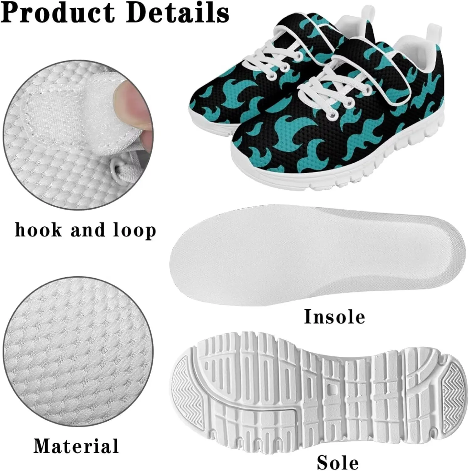 Comfortable Boys Running Shoes Cool School Shoes for Kids Athletic Shoes