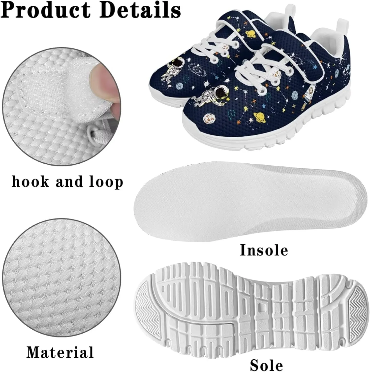 Comfortable Boys Running Shoes Cool School Shoes for Kids Athletic Shoes