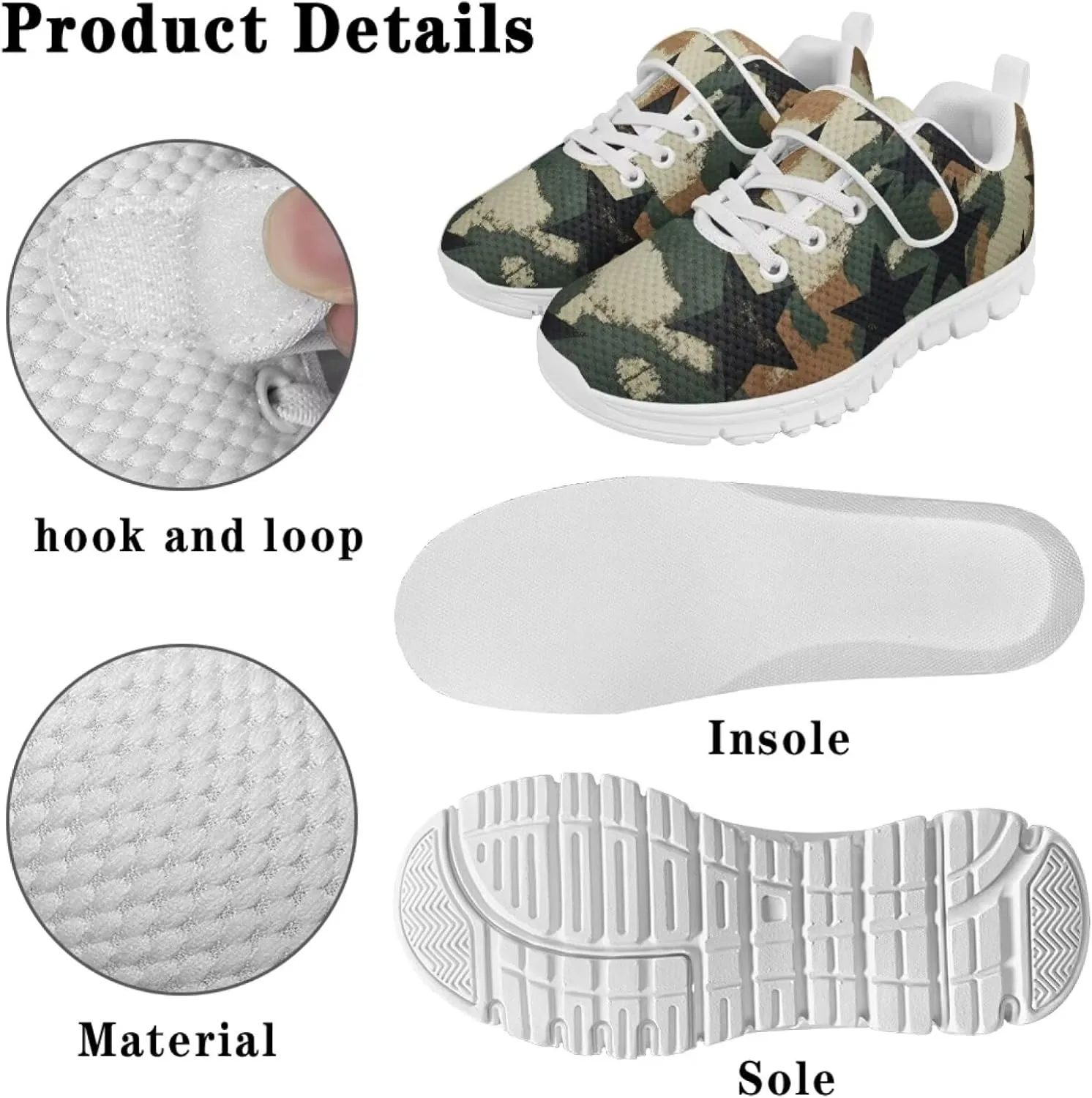 Comfortable Boys Running Shoes Cool School Shoes for Kids Athletic Shoes
