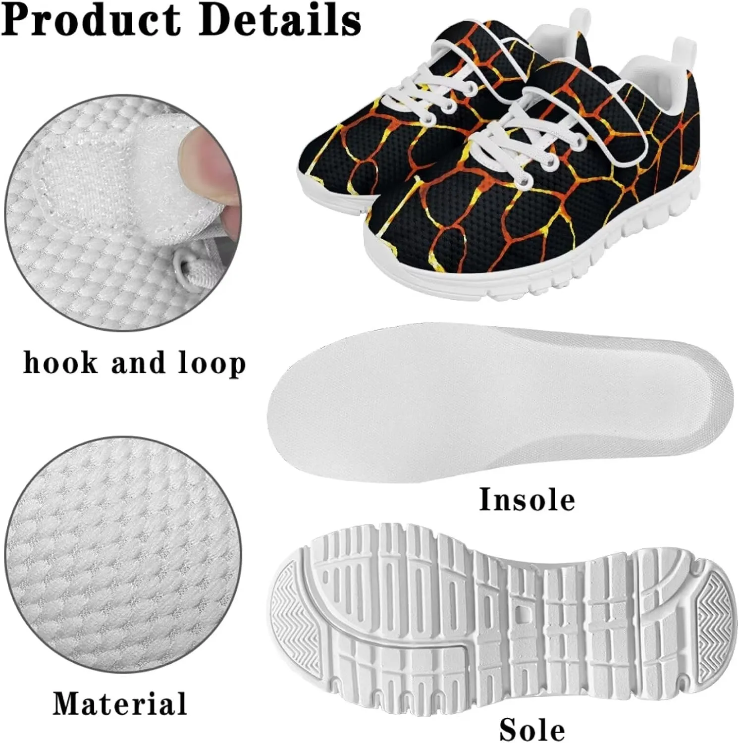 Comfortable Boys Running Shoes Cool School Shoes for Kids Athletic Shoes