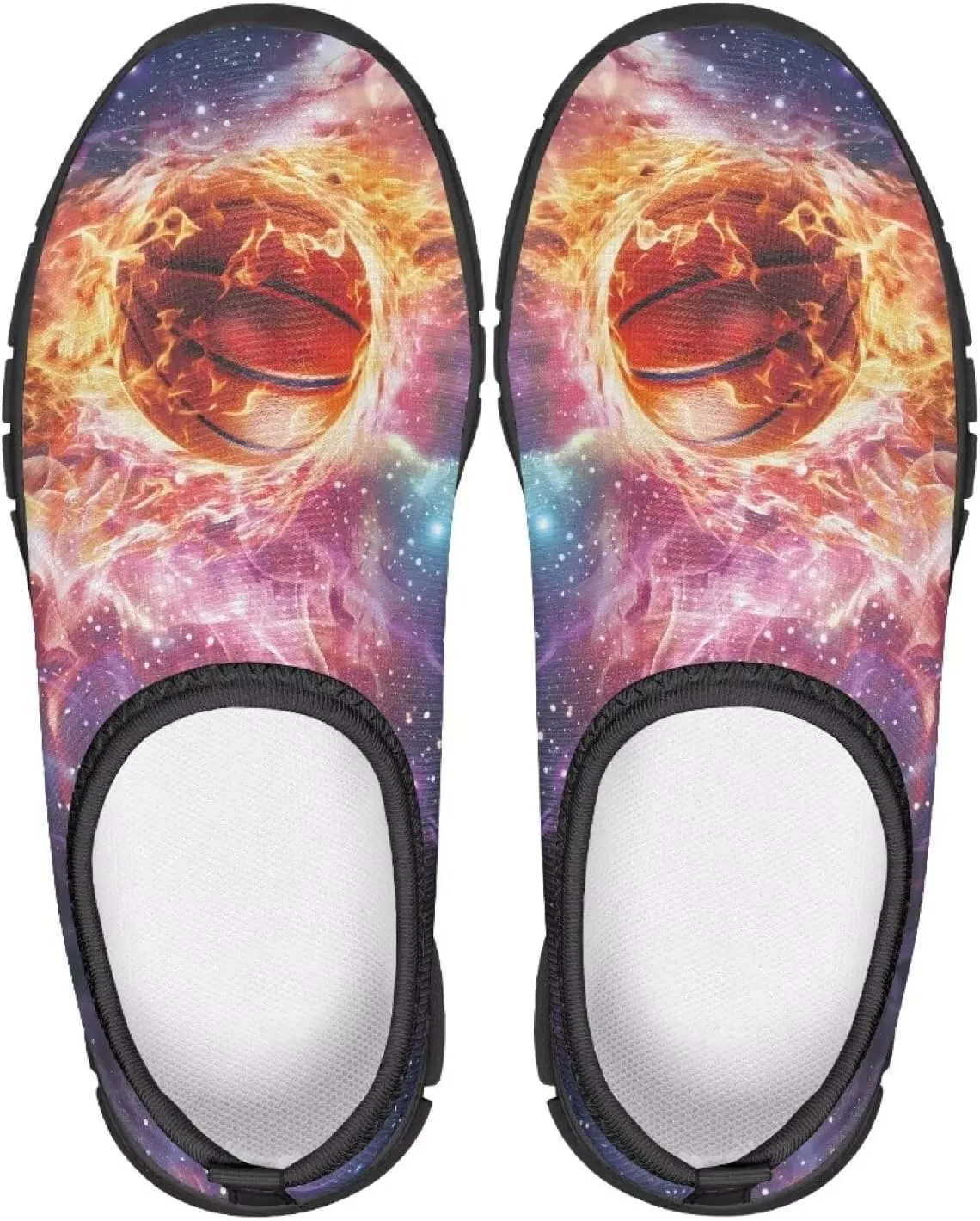 Cool Boys Tennis Shoes Little Kids Slip On Shoes Ball Themed Running Shoes