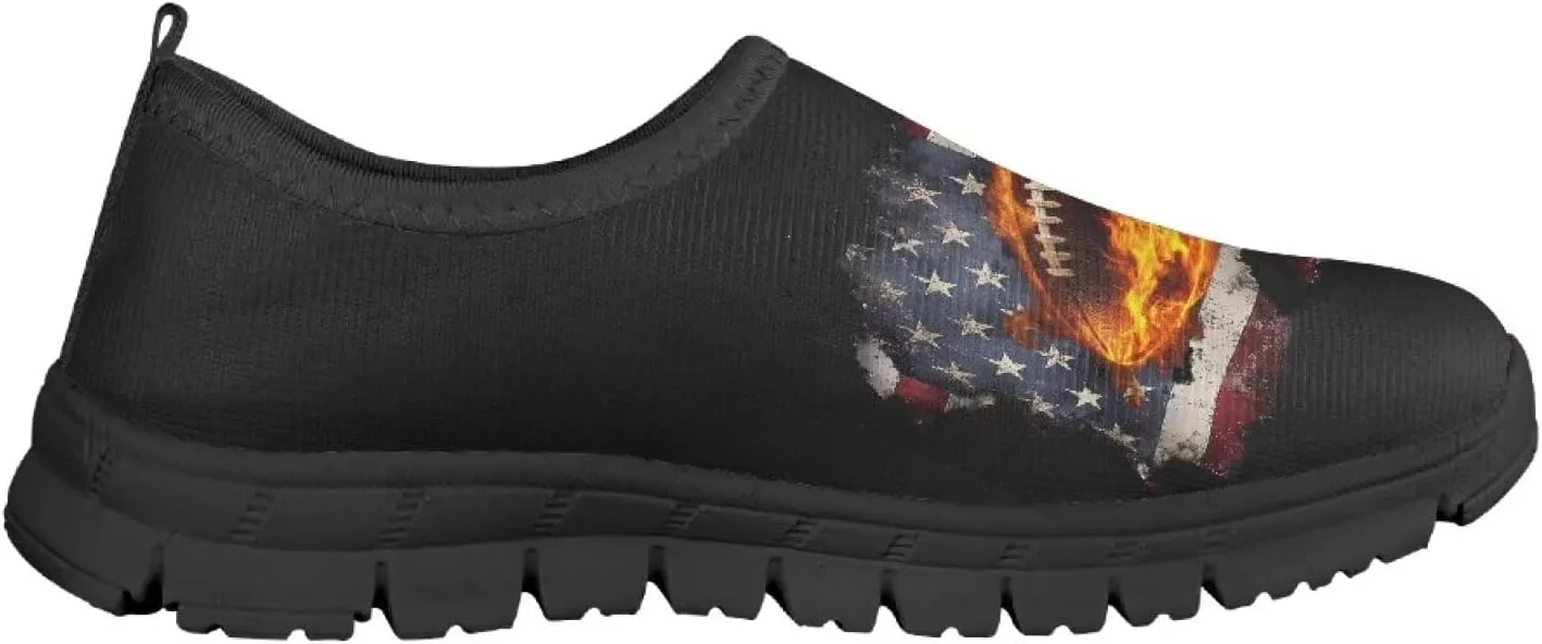 Cool Boys Tennis Shoes Little Kids Slip On Shoes Ball Themed Running Shoes