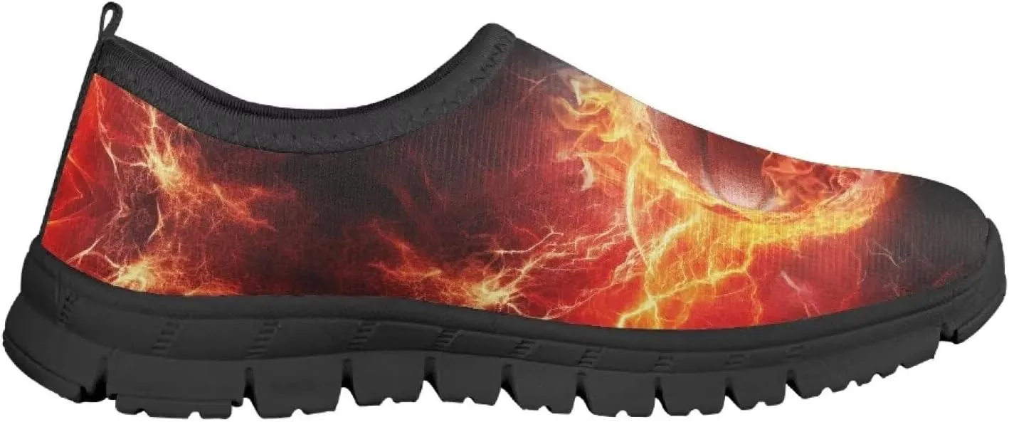 Cool Boys Tennis Shoes Little Kids Slip On Shoes Ball Themed Running Shoes