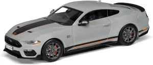 Corgi Diecast Model Cars - VA15501 Ford Mustang Mk6 Mach 1, Fighter Jet Gray - Men, Women & Kids Souvenir Gifts from UK - Small Die Cast Toy Car Models for Boys, Gift for Motor Enthusiasts