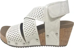 Corkys Footwear Womans Guilty Pleasure Wedge Sandal