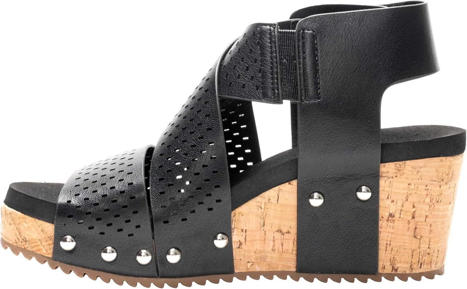 Corkys Footwear Womans Guilty Pleasure Wedge Sandal