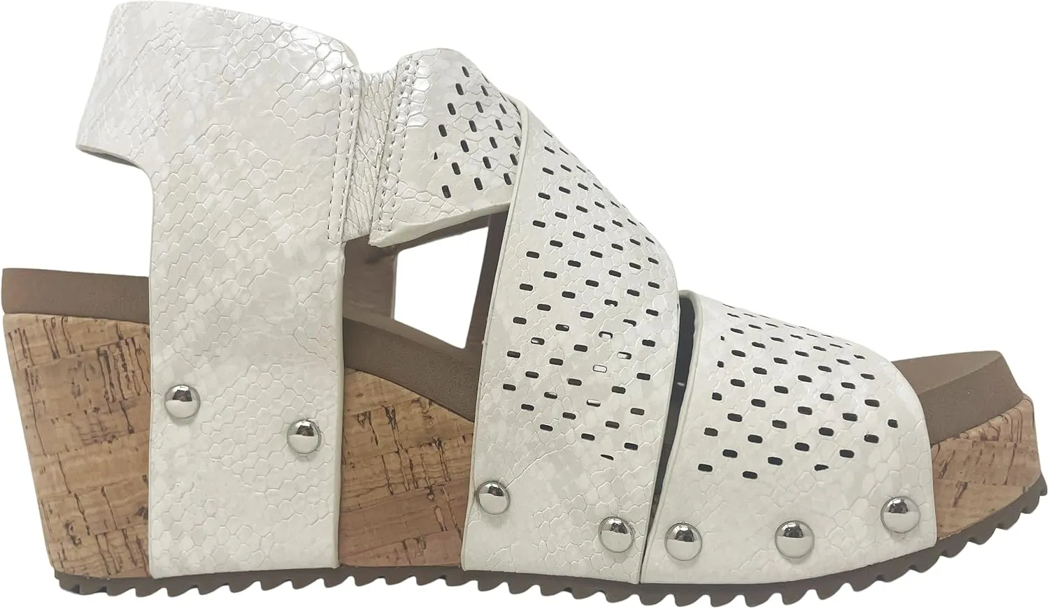 Corkys Footwear Womans Guilty Pleasure Wedge Sandal