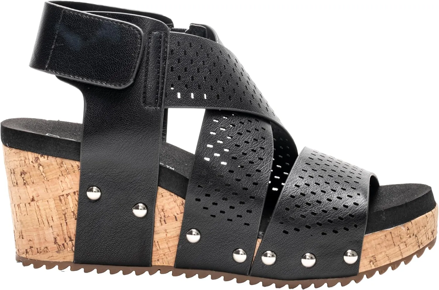 Corkys Footwear Womans Guilty Pleasure Wedge Sandal