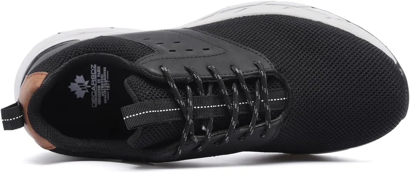 DECARSDZ 2025 Breeze Summer Mens Casual Dress Shoes Lace-up Comfortable Mesh Tennis Walking Fashion Sneakers