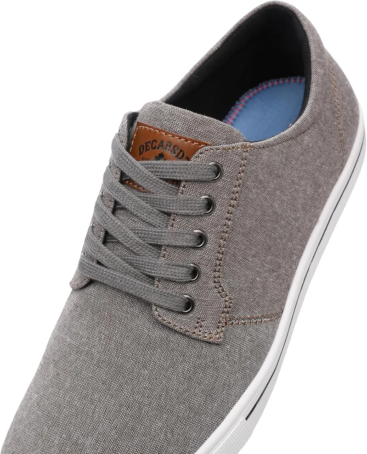 DECARSDZ Men's Fashion Dress Sneakers Comfortable Casual Skate Shoe Walking Oxford Shoes