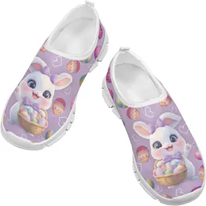 Eater Shoes for Girls Slip On Sneakers Kids Running Shoes Travel Shoes