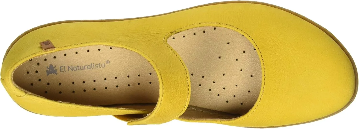 El Naturalista Women's Closed Toe Ballet Flats