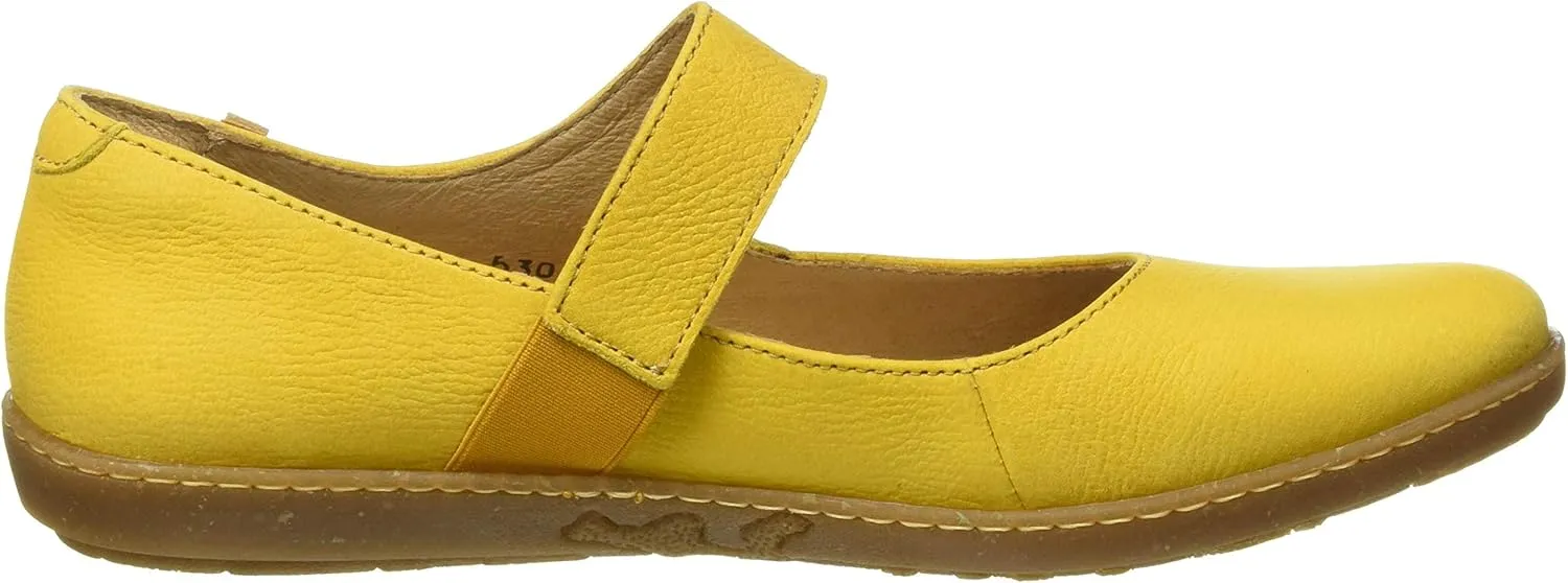 El Naturalista Women's Closed Toe Ballet Flats