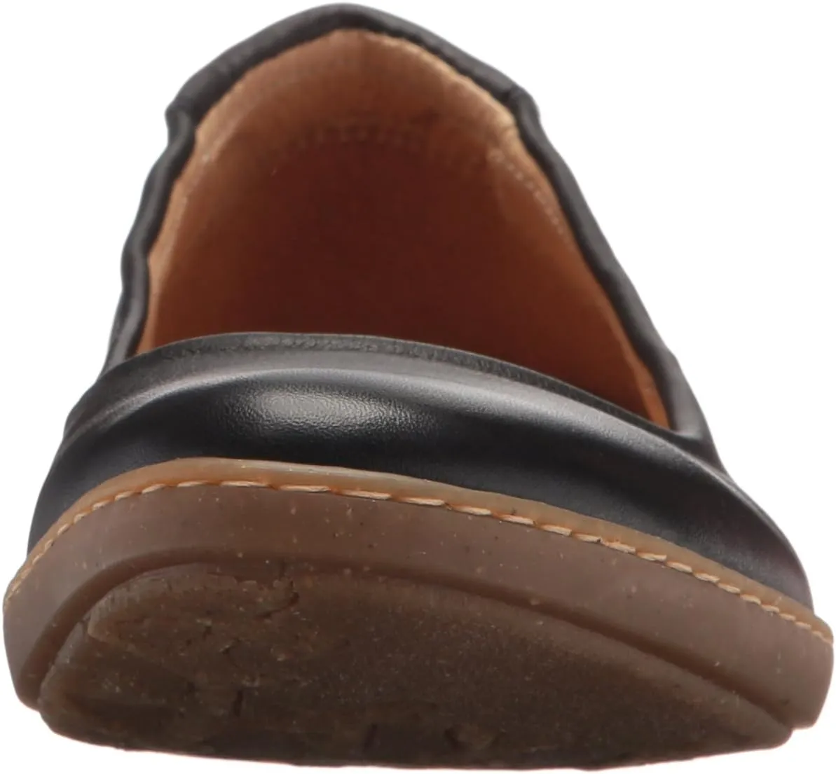 El Naturalista Women's Closed Toe Ballet Flats