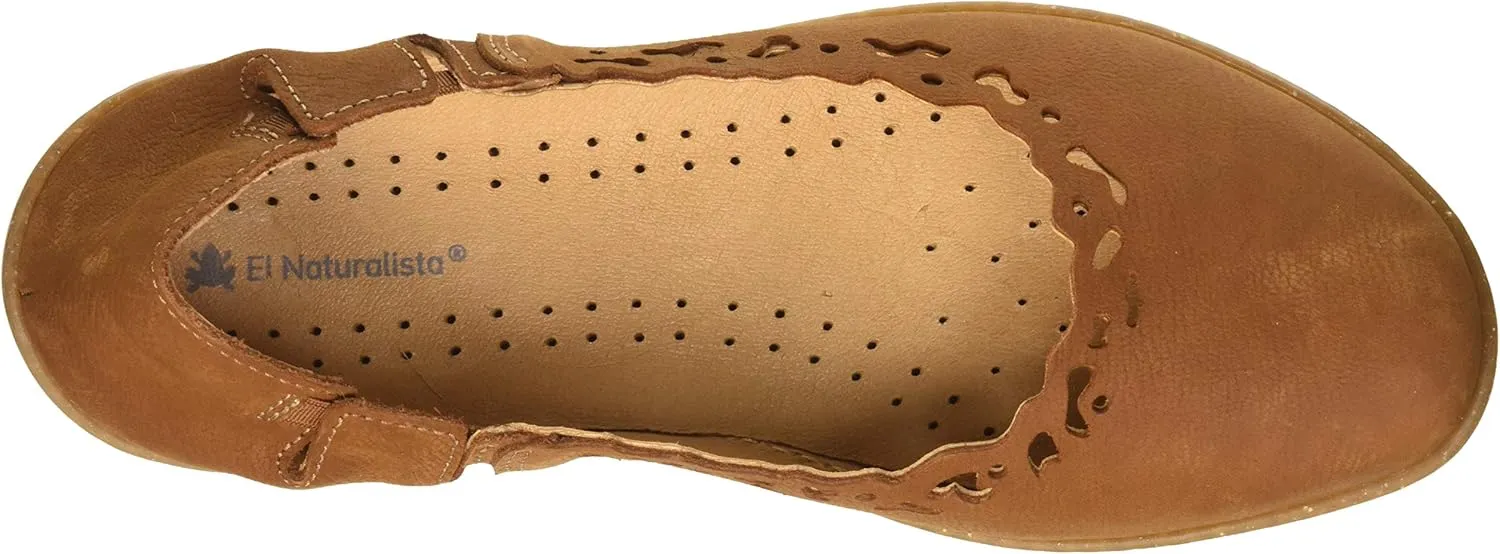 El Naturalista Women's Closed Toe Ballet Flats