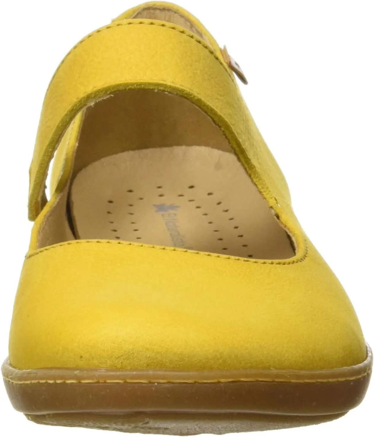El Naturalista Women's Closed Toe Ballet Flats