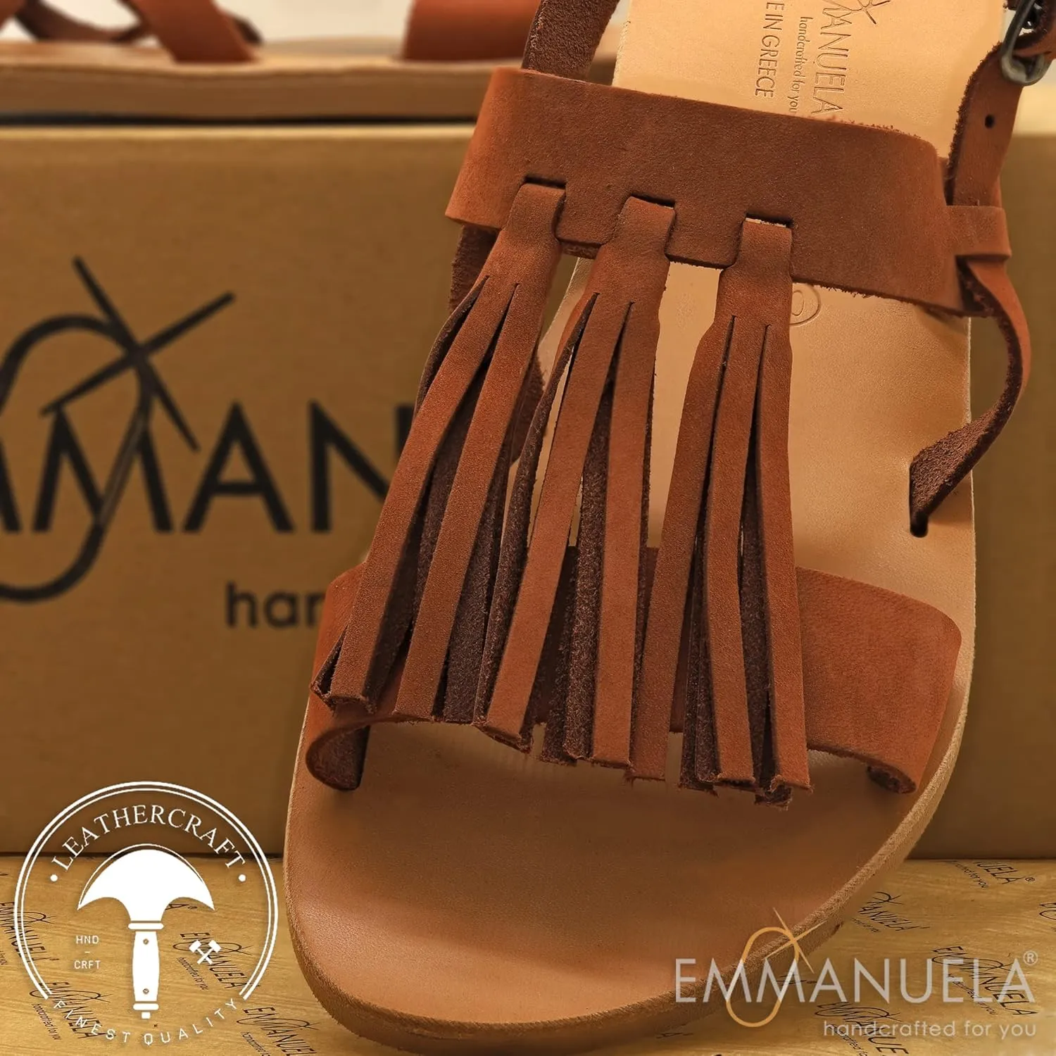Emmanuela Colourful Knitted Fabric Espadrilles, Medium Wedge Slingback Boho Chic Summer Shoes, Slip on Peep Toe Espadrilles Totally Handmade and Hand Stiched in Greece
