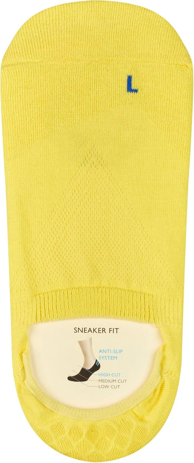 FALKE Women's Cool Kick No Show Socks, Cooling, Low Cut, Non Slip Heel, 1 Pair