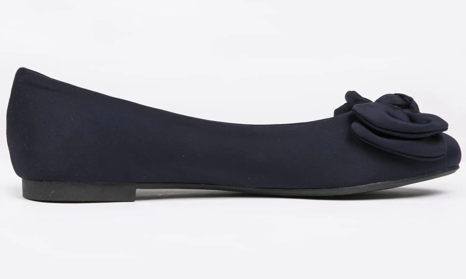 Feversole Women's Round Toe Cute Bow Trim Ballet Flats